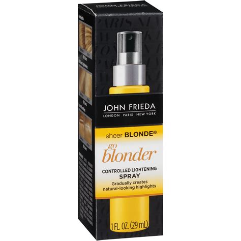John Frieda Sheer Blonde® Go Blonder Controlled Lightening Spray 1 Fl Oz Box