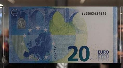 La Bce Dévoile Le Nouveau Billet De 20 Euros