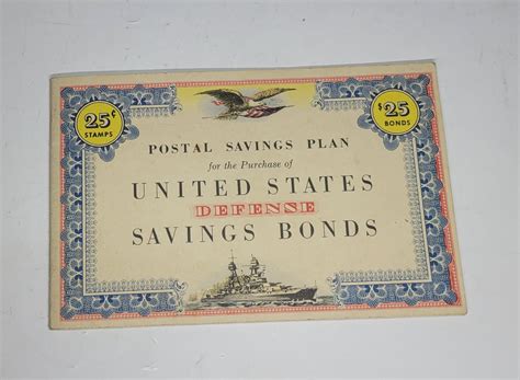 Wwii Postal Savings Plan For Defense Bonds Collectors Weekly