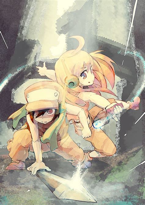 Quote And Curly Brace Cave Story Cave Story Movie Art Cute Anime Character