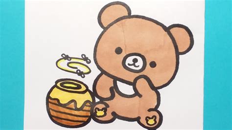 How To Draw A Cute Teddy Bear Easy Youtube