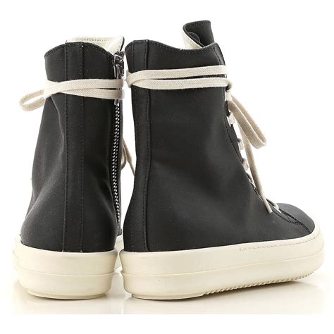Check spelling or type a new query. Rick Owens Drkshdw Canvas Hi-top Sneakers in Black for Men ...