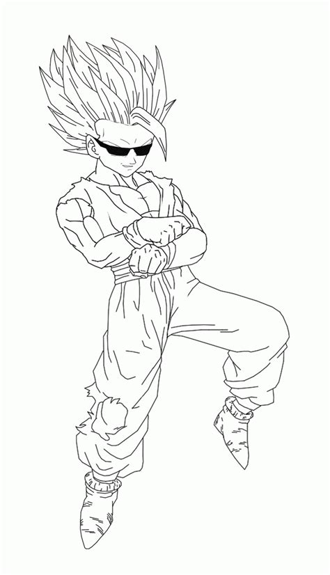 Ok guys hope you happy. Dragon Ball Z Goku Super Saiyan 2 Coloring Pages - Coloring Home