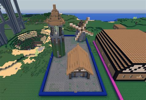 Minecraft Worlds Weekly Server Challenge Buildings Throughout Time 2