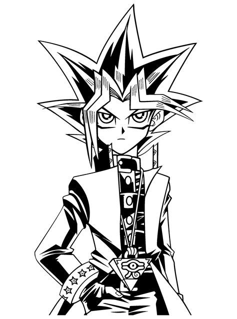 Dessin Yu Gi Oh 53006 Dessins Animés à Colorier Coloriages à Imprimer