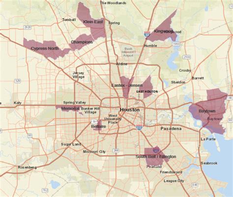 Estimates Show The Houston Neighborhoods With The Most Flooding