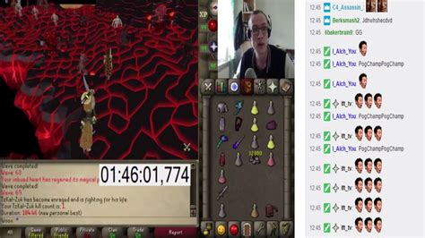 Woox First Person To Get Infernal Cape Stream W Chat Youtube