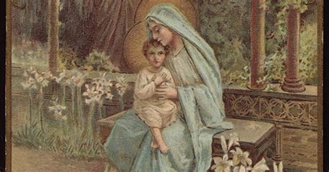 Long Ago Holy Cards The Sweet Joys Of Mary