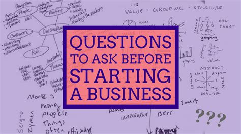 Questions To Ask Before Starting A Business Youll Regret Skipping These