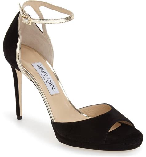 jimmy choo pearl ankle strap platform sandal women nordstrom