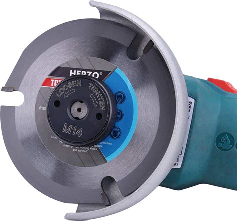Herzo Quick Clamping Flange Quick Release Nut M 14 For Angle Grinder