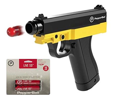 Pepperball Tcp Launcher Non Lethal Self Defense Gun With Live