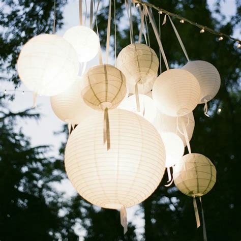 1pcs7size4inch 16inch White Paper Lanterns Chinese Paper Ball Lampion