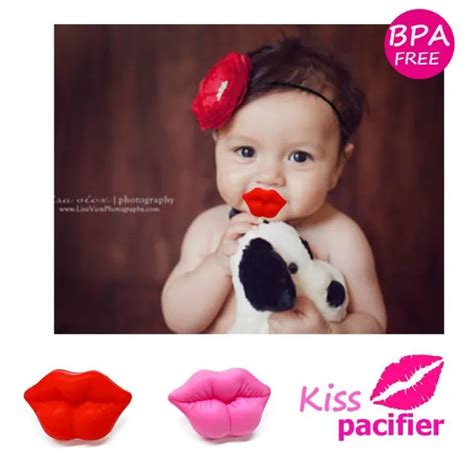 Pacifier Red Lips With Free Lipstick Lazada Ph