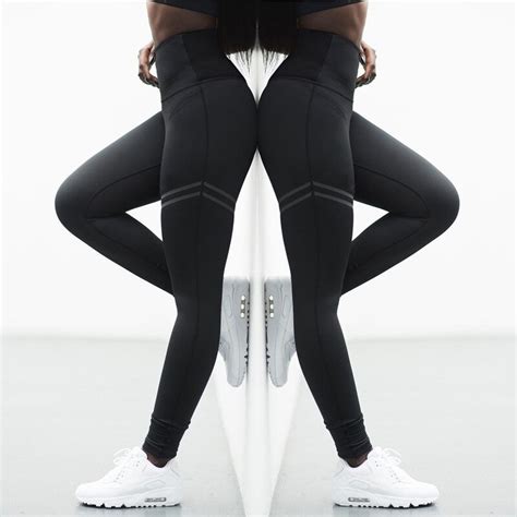 High Elastic Fitness Sport Leggings Tights Slim Running Sportswear Sports Pants Women Yoga Pants