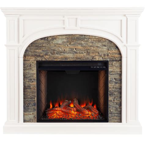 Stacked Stone Electric Fireplace Heater I Am Chris