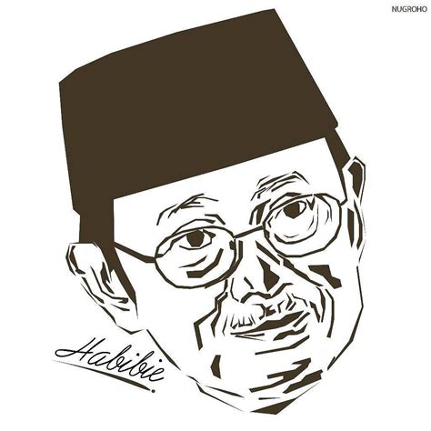 Sketsa Wajah Gambar Soekarno Hitam Putih Pilihan