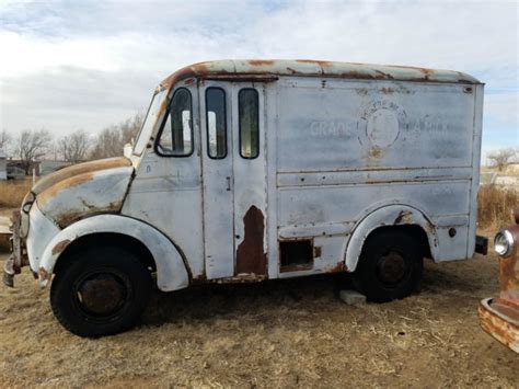 1955 Divco Milk Truck Original Patina Project Hot Rat Rod Kansas Dairy