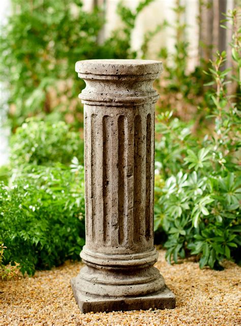 54009 Doric Column Pedestal Unique Stone Antique And Garden Reproductions