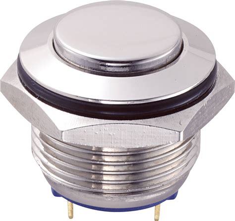 Tru Components Gq16h 10 J N Tamper Proof Pushbutton 48 V Dc 2 A 1 X Off On Momentary Ip65 1 Pc