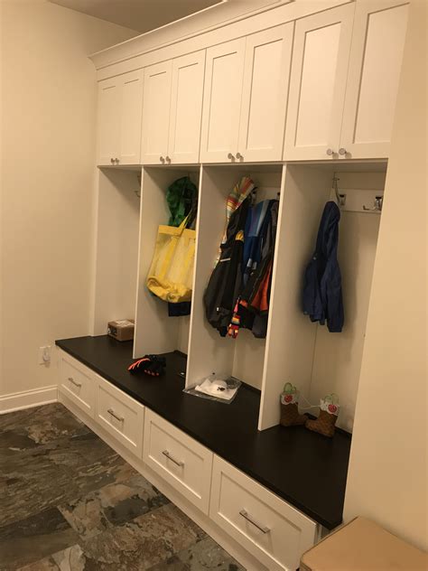 Maybe you would like to learn more about one of these? Mudroom bench in cubbies in 2020 | Closet storage design ...