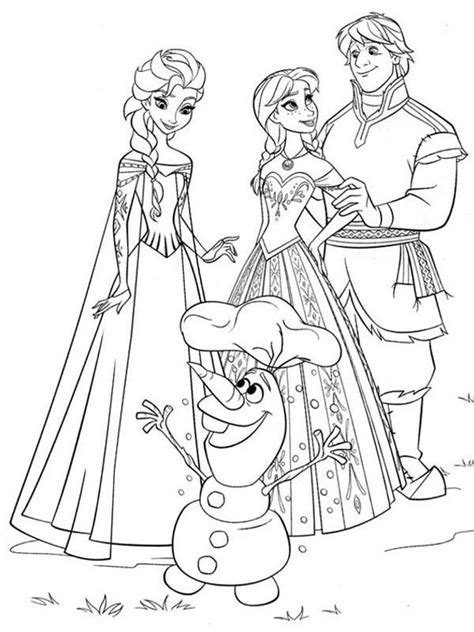 Pin by Verónica Blonde on Ľadové kráľovstvo | Elsa coloring pages