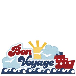 Bon Voyage SVG scrapbook title cruise svg scrapbook title cruise svg scrapbook files | Cruise ...