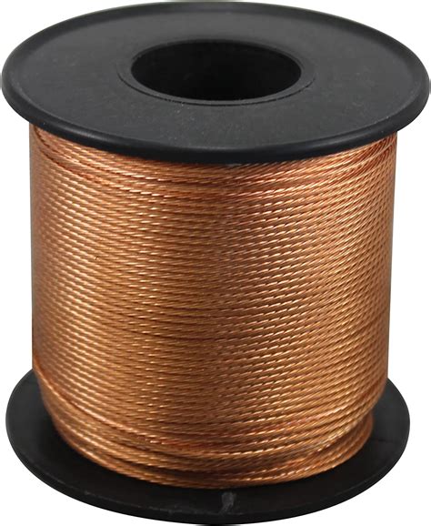 18 Gauge Braided Bare Grounding Copper Electrical Wire 250 Ft Spool