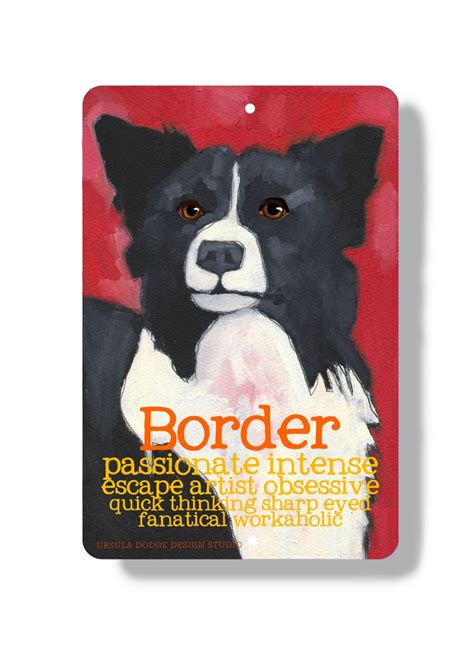 Check spelling or type a new query. BORDER COLLIE - METAL PLAQUE / PICTURE - Doggie Tags