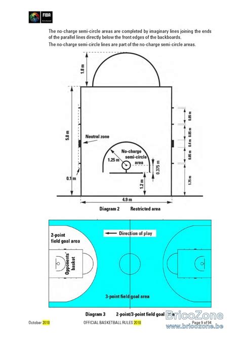 basket ball dimensions raquette