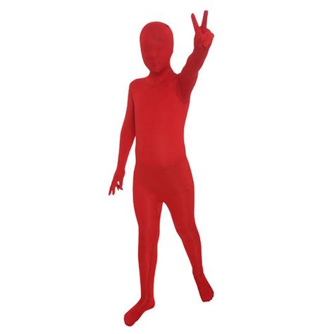 Morphsuit Red Skin Suit Kids Red Morphsuit Kids Red Full Body Suit