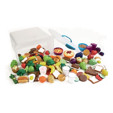 100 Piece Classroom Play Food Set Gls Educational Supplies