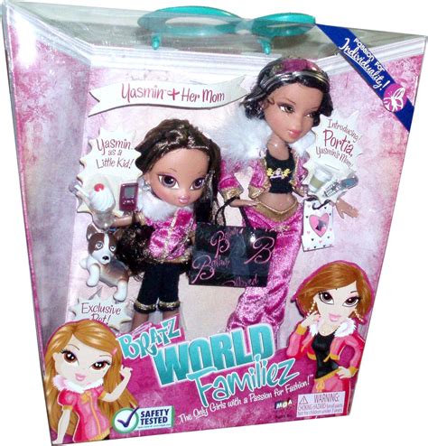 Jp Bratz World Familiez 2 Pack Doll Set Yasmin As A