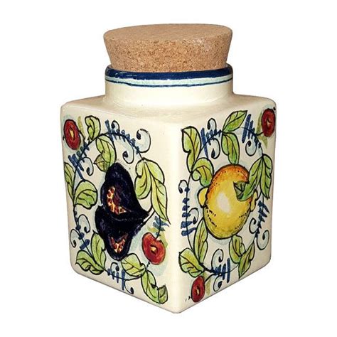 Ahh, italian ceramics with their bold colors! Italian Ceramic Art Spoon Rest Pottery Holder Hand Painted ...