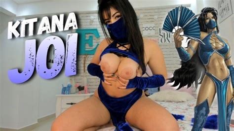 Joi Portugues Kitana Mortal Kombat Cosplay Girl Big Tits Joi Jerk