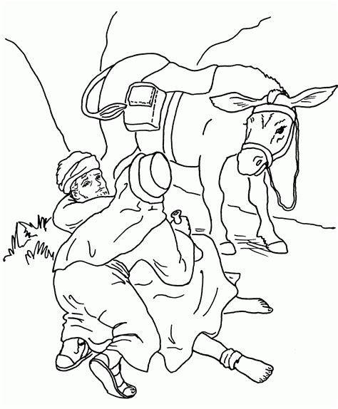 Good Samaritan Coloring Pages For Kids Coloring Home