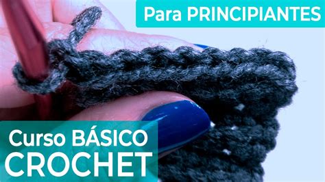 Clase Punto Alto O Vareta Curso B Sico De Crochet Para