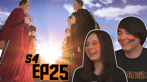 A Fond Finale Haikyuu Season 4 Episode 25 Reaction And Review Youtube