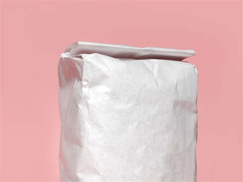 Download Flour Bag Package Mockup (PSD)