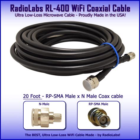 Wifi Wireless Coax Cable Rl Lmr 400 Radiolabs