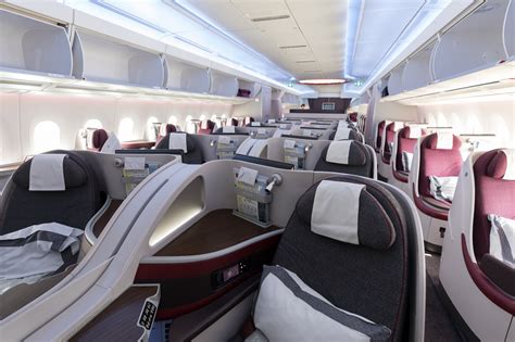 Cheap first class and business class flights. Review - Qatar Airways A350 Business Class Singapore ...