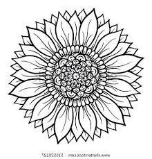 Download flower mandala - Google Search | Sunflower coloring pages