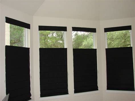 Maybe you would like to learn more about one of these? Image result for black roman sheers | Flat roman shade ...