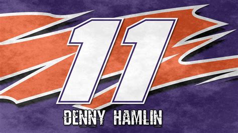The 11 Race Car Of Denny Hamlin With Toyota Racing Denny Hamlin