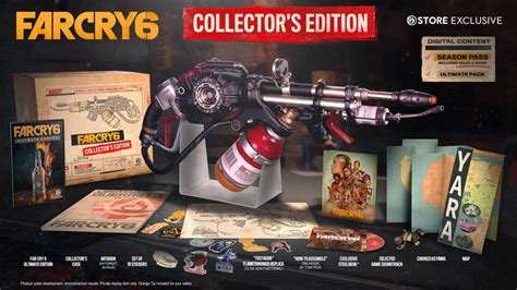Far Cry 6 Ultimate Edition Collectors And Pre Order Bonus Detailed