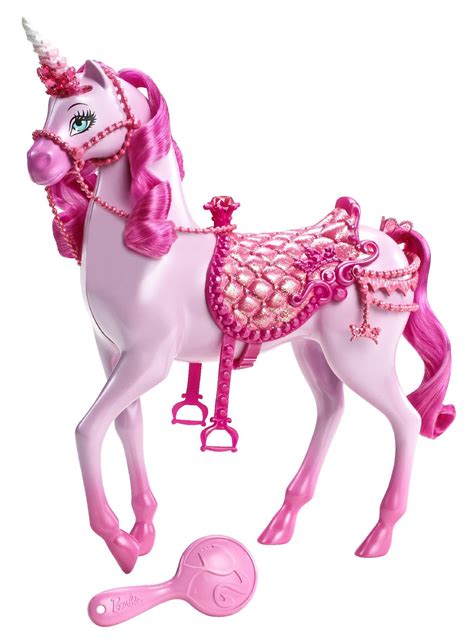We all know barbie's style and shape have evolved over the years, but one thing has certainly stayed the same: Barbie Princess Unicorn - Pink