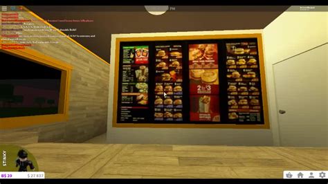 Bloxburg Mcdonalds Menu Codes Bloxburg Mcdonalds Menu Custom Roblox