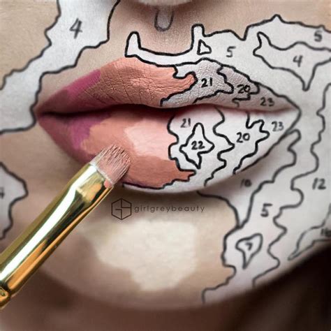 Makeup Artist Uses Her Lips As A Canvas For Elaborate Works Of Art