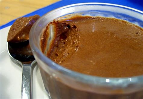 Chocolate mousse may well be the ultimate chocolate fix! bakingsheet: SHF #13: Dark Chocolate Yogurt Mousse