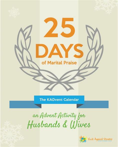 Celebrate Your Marriage This Christmas Season Start Your Own Advent Tradition With Your Spouse